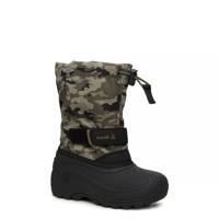 Youth Boys' Flynn Waterproof Winter Boot Black/Olive view