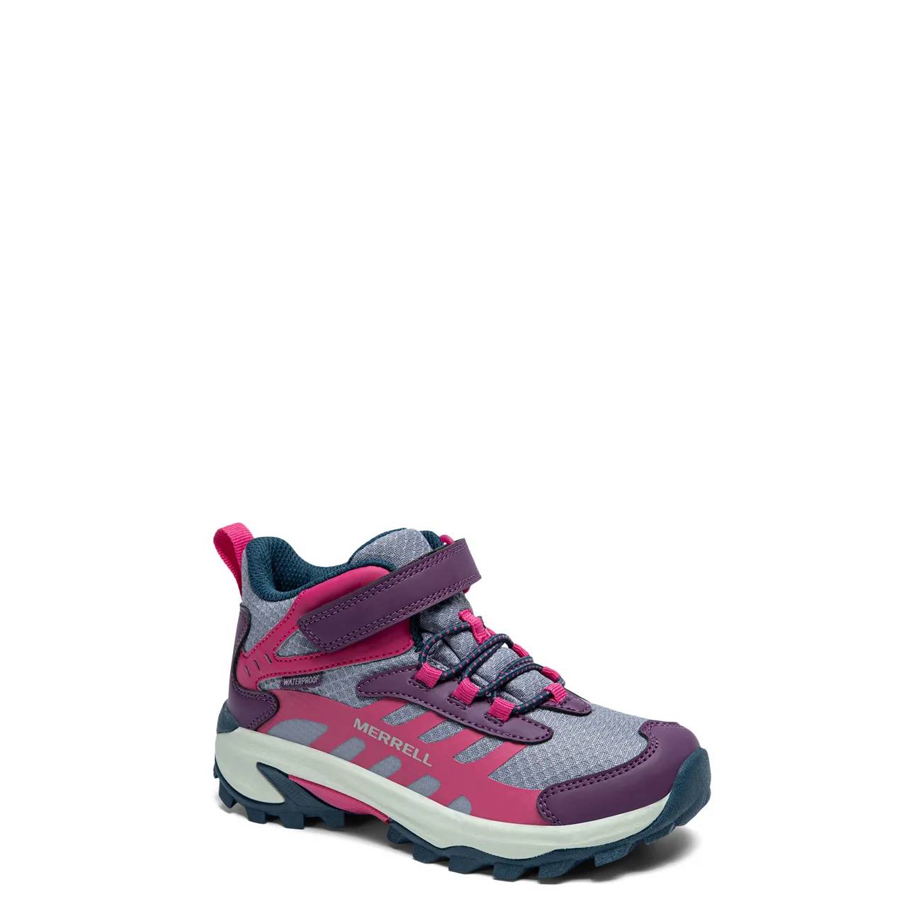 Merrell Youth Girls' Moab Speed 2 Mid A/C Hiking Sneaker