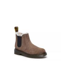 Youth Girls' 2976 Leonore Chelsea Boot DARK KHAKI SUEDE view