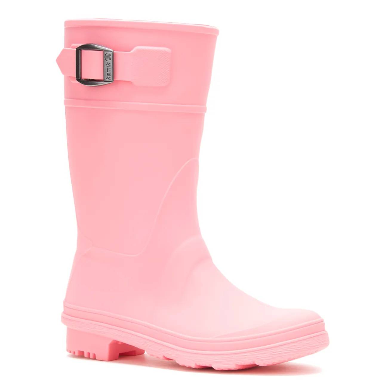Kamik Youth Girls' Raindrops Rain Boot