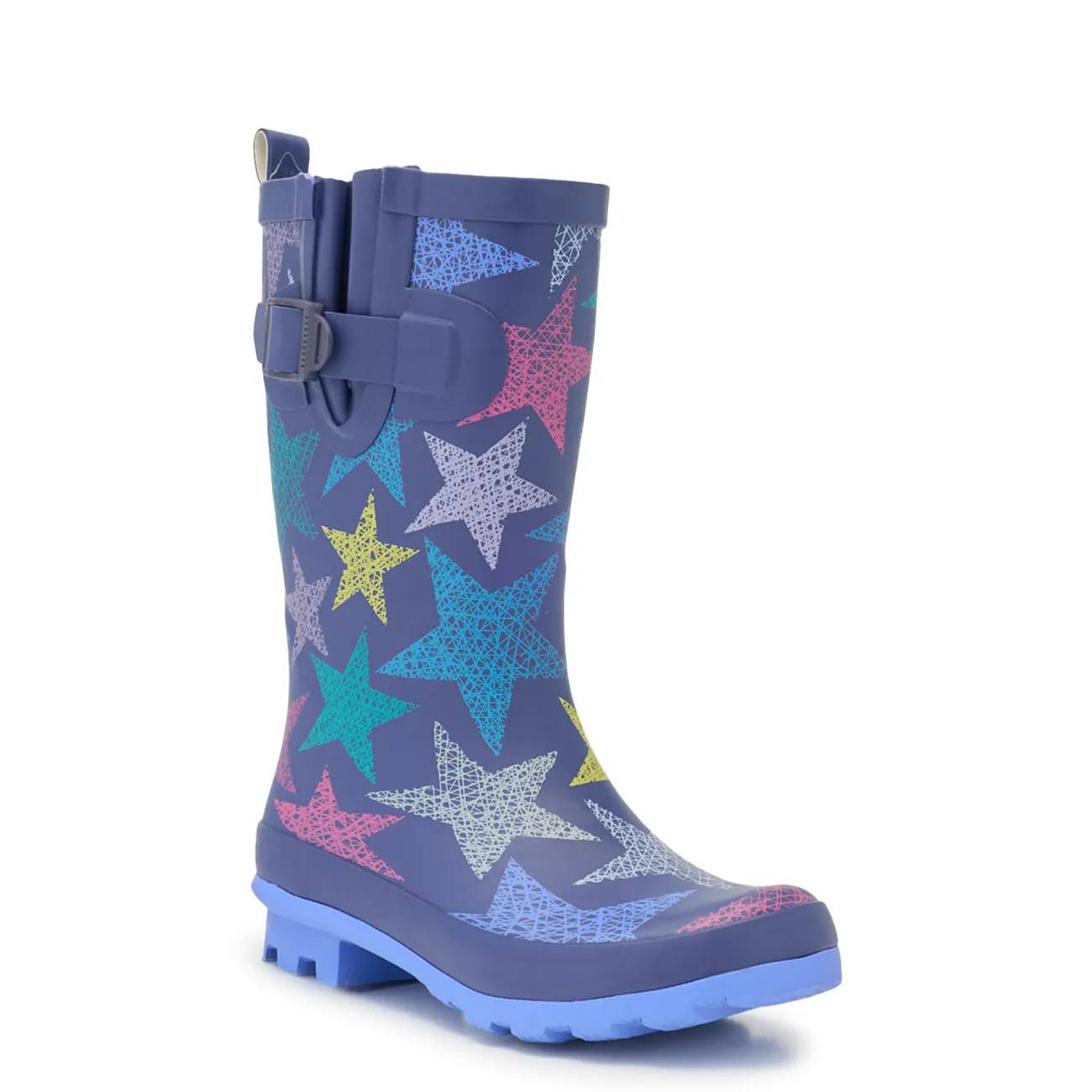 Elements Youth Girls' Bigstarsky Waterproof Rain Boot