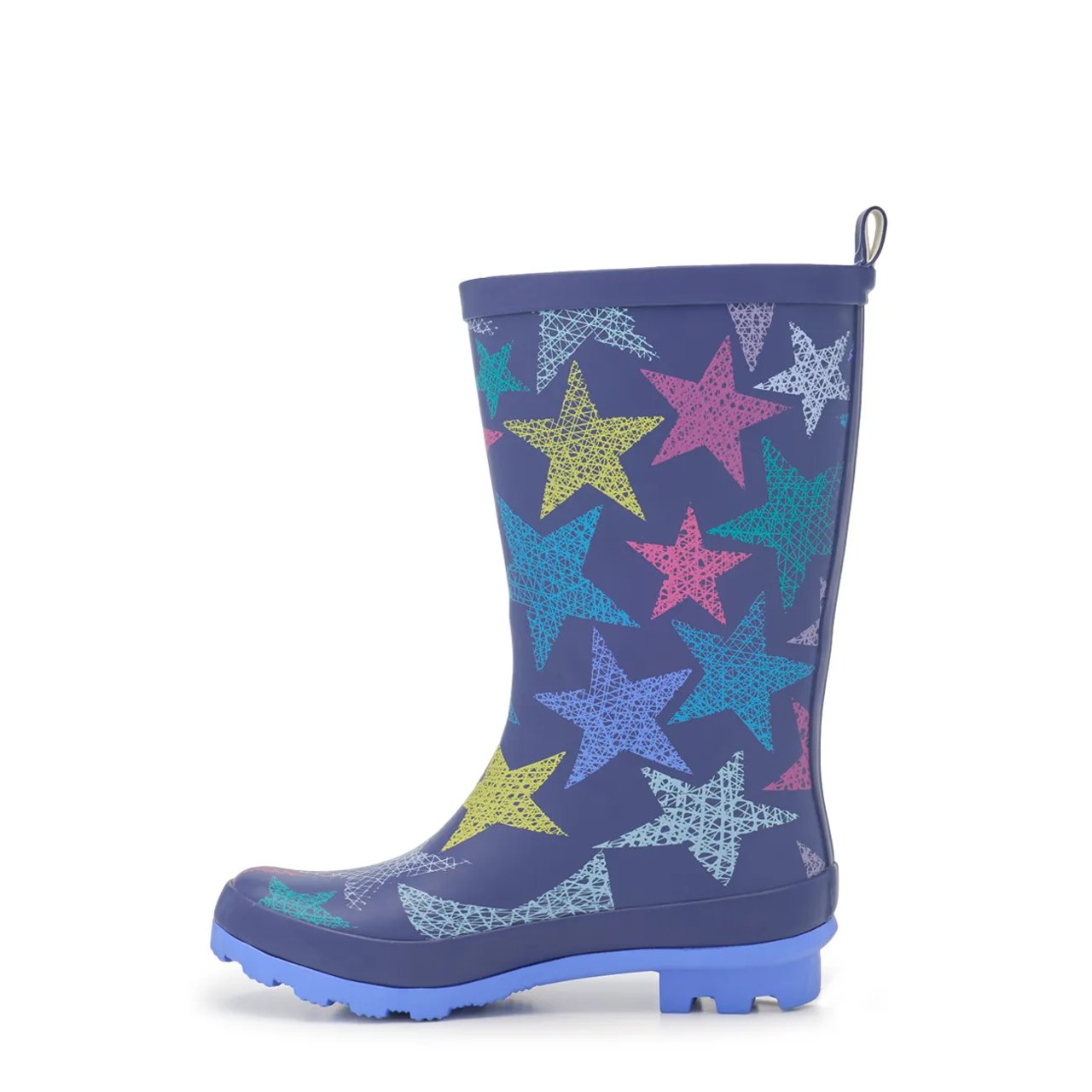 Youth Girls' Bigstarsky Waterproof Rain Boot