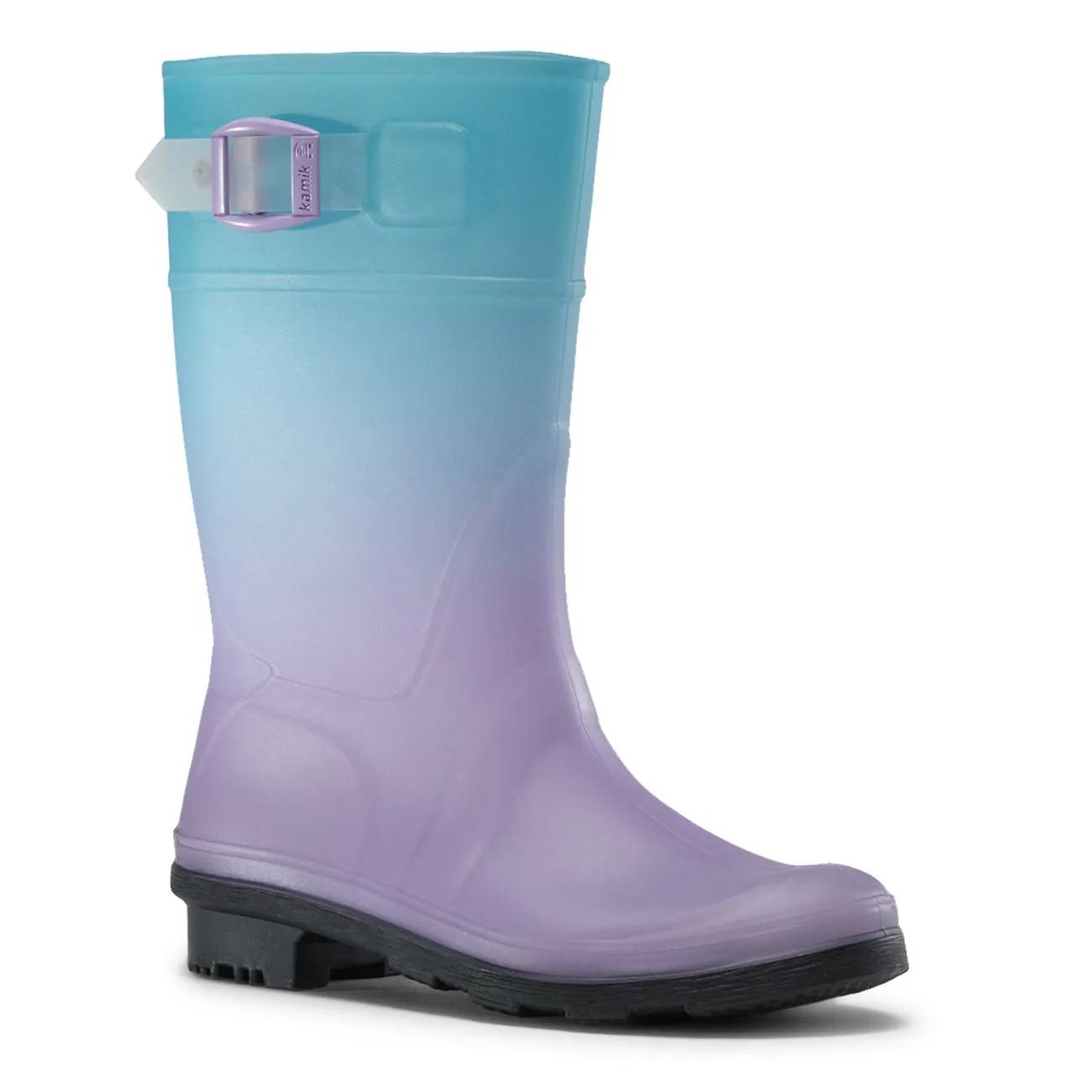 Kamik Youth Girls' Raindrops Rain Boot