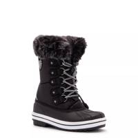 Youth Girl's Damour Waterproof Winter Boot Black view