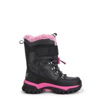 Youth Girls' Toasty Waterproof Winter Boot BLACK/RASPBERRY view