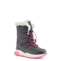 Youth Girls' Shawana M Waterproof Winter Boot BLACK/PINK view