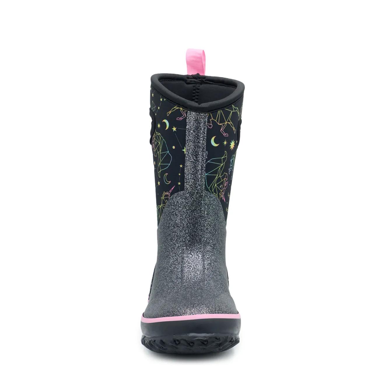 Youth Girl's Waterproof Rainbow Astro Winter Boot