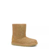 Youth Girls' Classic II Glitter Leopard Chestnut Suede view