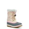 Youth Girls' Yoot Pac Waterproof Winter Boot HONEY WHITE/ORCHID view