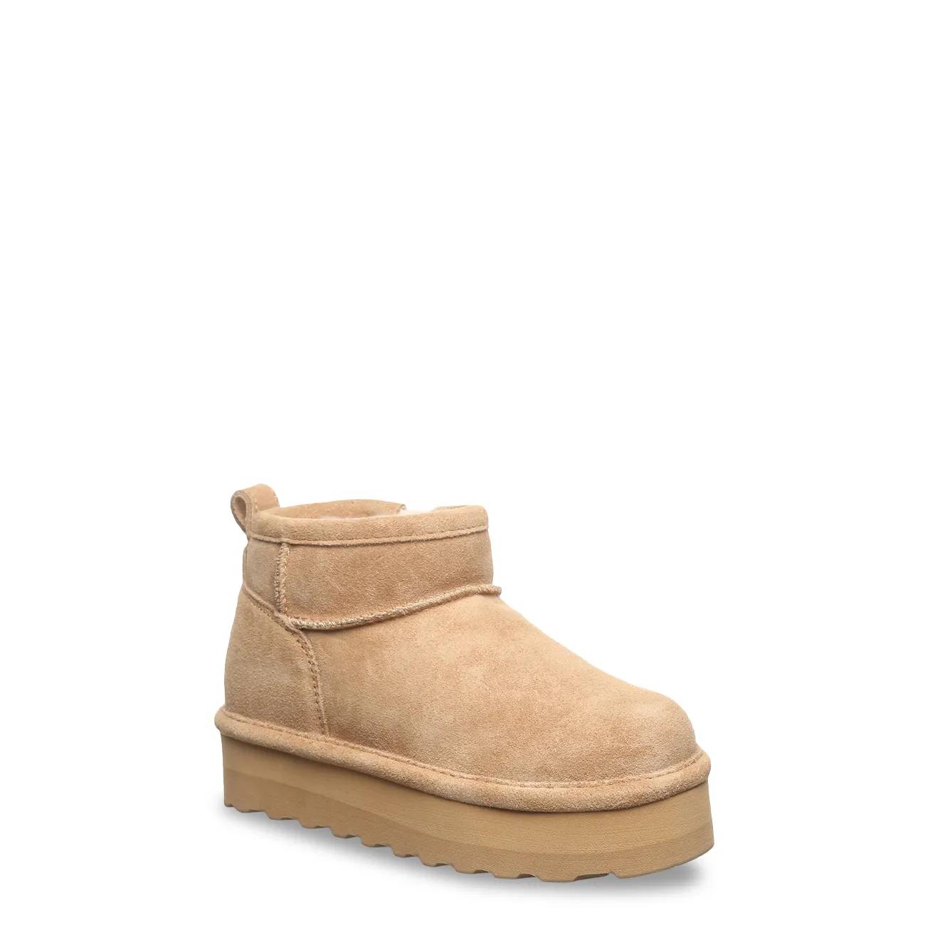 Youth Girls Retro Shorty Suede Boot