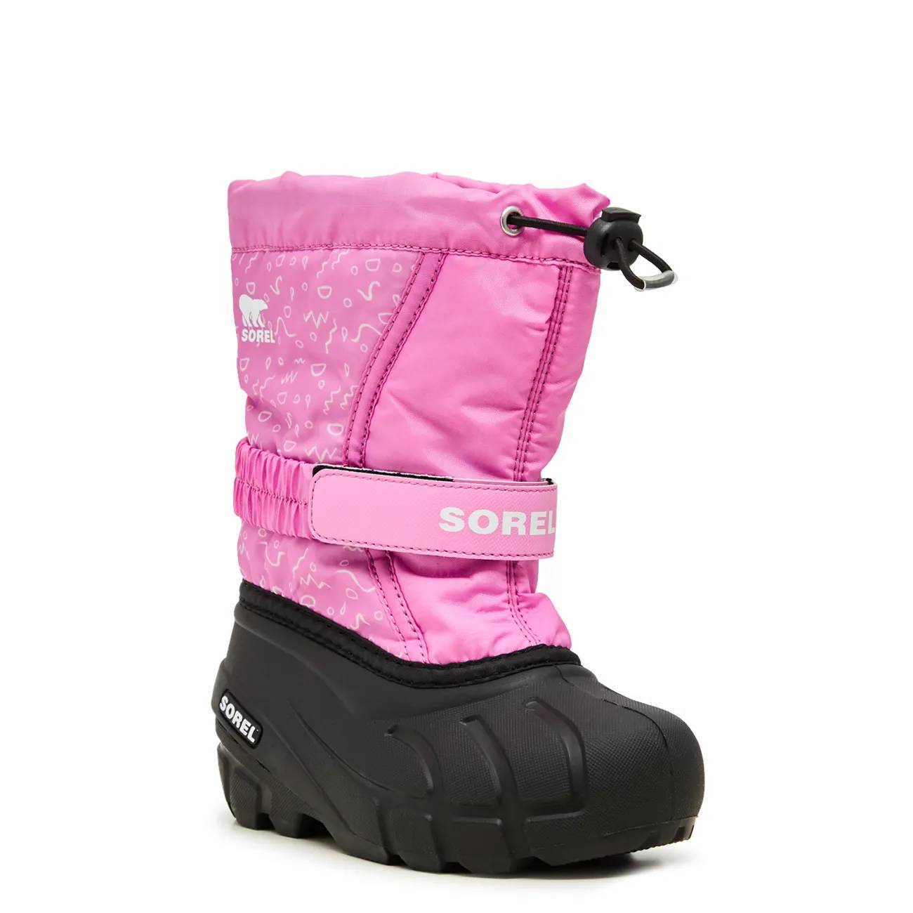 SOREL Youth Girls' Flurry Print Waterproof Winter Boot