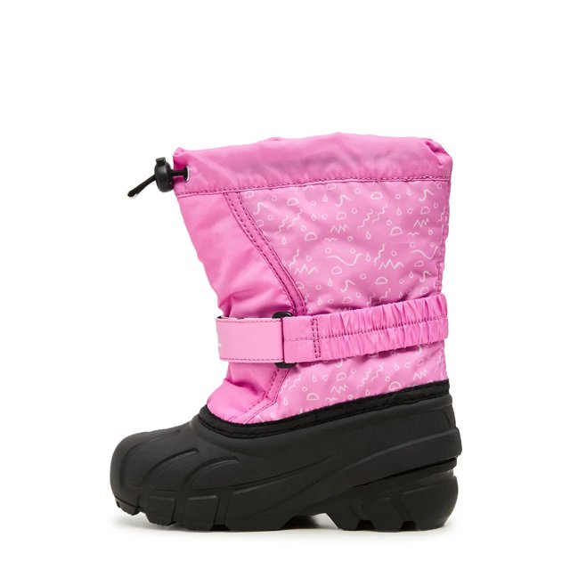 Youth Girls' Flurry Print Waterproof Winter Boot