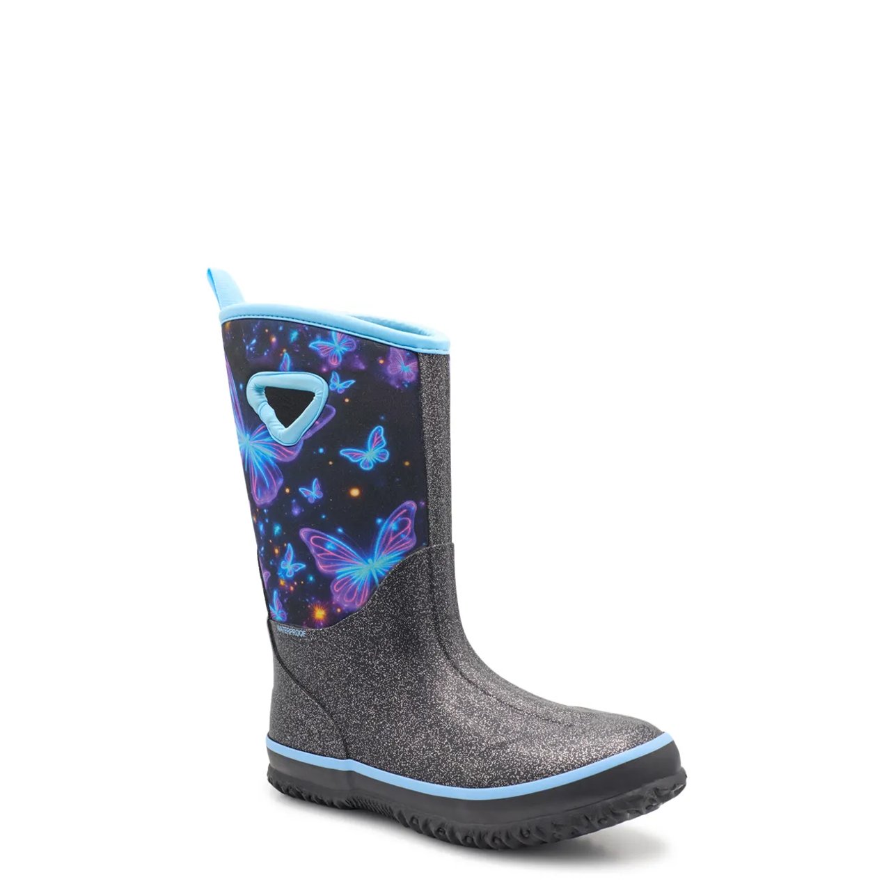 Kid's Waterproof Glow Butterfly Boot