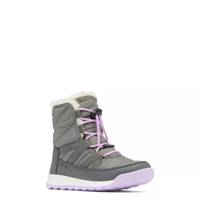 Youth Girls' Whitney II Plus Waterproof Winter Boot QUARRY/LAVENDER view