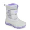 Youth Girls' Frances Winter Boots GREY/PURPLE view