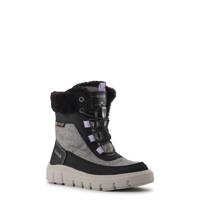 Youth Girl's Waterproof Seeker Winter Boot CHARCOAL view
