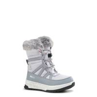 Youth Girl's Waterproof Stormy F Winter Boot LIGHT GREY view