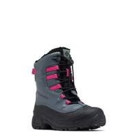 Youth Girls' Bugaboot Waterproof Winter Boot GRAPHITE/WILD FUCHSIA view