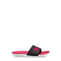 Youth Unisex Kawa Slide BLACK/BRIGHT CRIMSON view