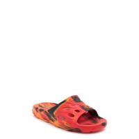 Youth Boys' Thermo Slide Sandal BRIGHT RED/BLACK view