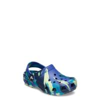 Youth Boys' Classic K Marbled Clog NAVY/TURBO/TEAL view