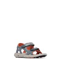 Youth Boys' Techsun Vent Sandal GREY/RED view
