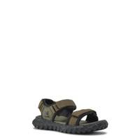 Youth Boys' Harbor Sandal DARK OLIVE/OLIVE FON view