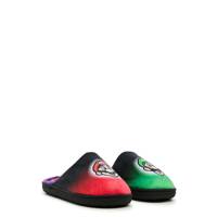 Youth Boys' Mario & Luigi Scuff Slipper BLACK view