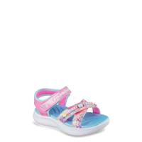 Youth Girl's Jumpsters Tie Dye BFFS Sandal PINK/MULTI view