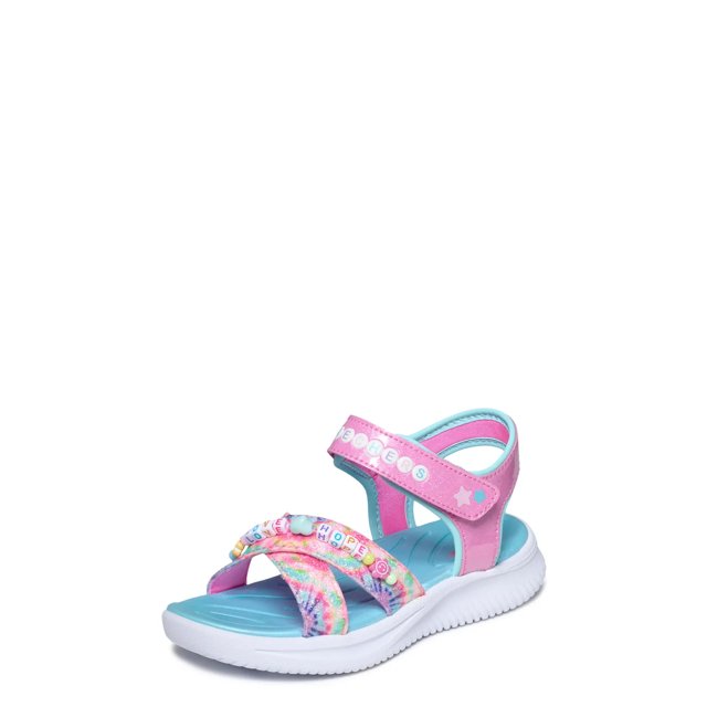 Skechers Youth Girl's Jumpsters Tie Dye BFFS Sandal | DSW Canada