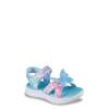 Youth Girls' Jumpsters Sandal Butterfly Brights Sandal AQUA/MULTI view