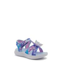Youth Girls' Jumpsters Sandal Butterfly Brights Sandal BLUE MULTI view