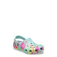 Youth Classic K Marbled Clog AQUAMARINE/MULTI view