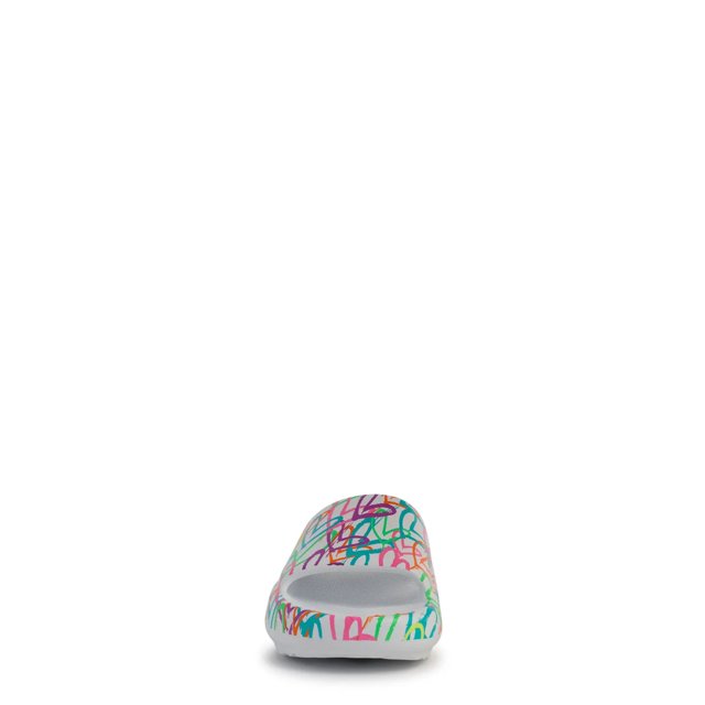 Skechers Girls' Heart Goldcrown Slide Sandal | DSW Canada