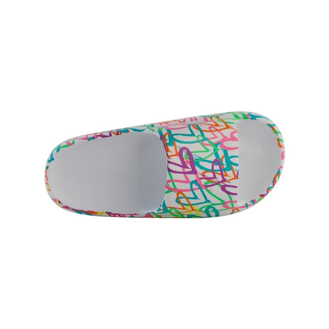Skechers Girls' Heart Goldcrown Slide Sandal | DSW Canada