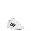 Youth Boys' Grand Court 2.0 Sneaker CLOUD WHITE/CORE BLACK/CORE BLACK view