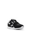 Youth Boys' Classic Nylon Sneaker BLACK/BLACK/WHITE view