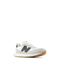 Youth Boy's 237 Sneaker WHITE/BLACK view