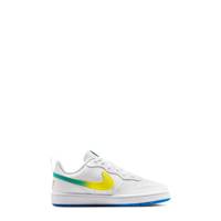 Youth Boys' Court Borough Low Sneaker WHITE/SONIC YELLOW/SOAR view