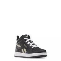 Youth Boys' Royal Prime Mid 2.0 Basketball Shoe BLACK/OAT/WHITE view