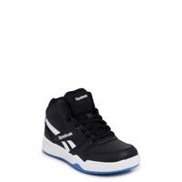 Youth Boys' BB 4500 Mid Basketball Shoe BLACK/WHITE/ICE view