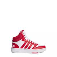 Youth Unisex Hoops Mid 3.0 Basketball Sneaker CLOUD WHITE/BETTER SCARLET/BETTER SCARLET view