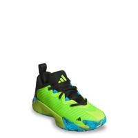 Youth Boys' Iniation Basketball Sneaker LEMON/BLACK/AQUA view
