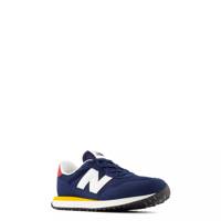 Youth Boys' 237 Sneaker NAVY/VARSITY GOLD LEATEHR view