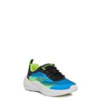 Youth Boys' Microspec Advance Revconix Running Shoe BLUE/LIME view