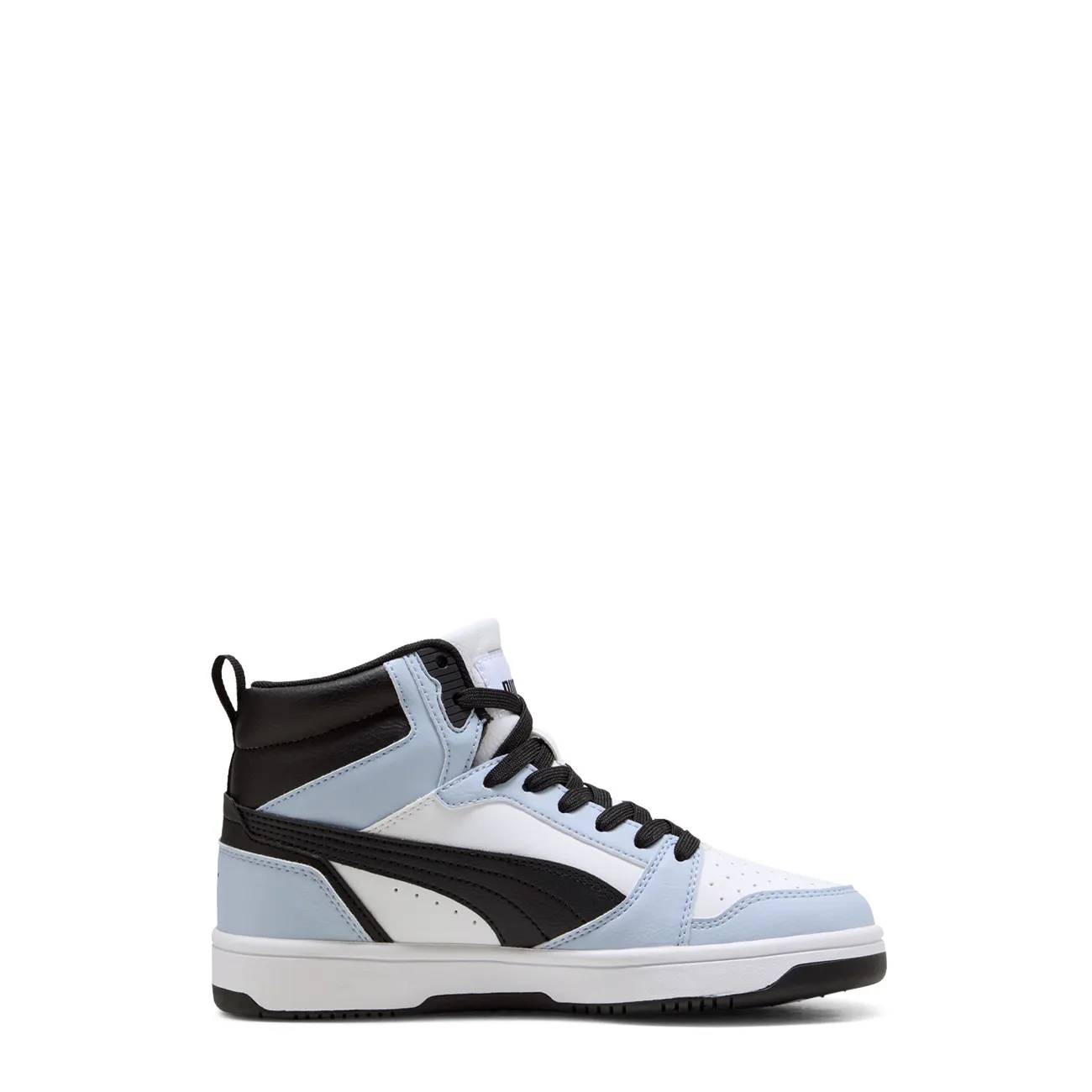 PUMA Youth Boys' Rebound V6 Mid Jr Basketball Shoe