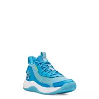 Youth Boys' Curry 3Z7 Basketball Shoe CAPRI/SKY BLUE/HIGH VIS YELLOW view