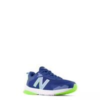 Youth Boys' 545 Running Shoe ATLANTIC BLUE/PIXEL GREEN WIDE view