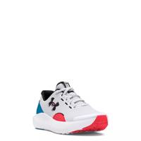 Youth Boys' Surge 4 Running Shoe WHITE/WHITE/BLACK view