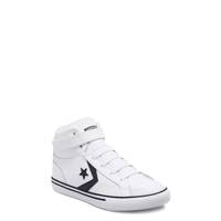 Youth Boys' Pro Blaze High-Top Sneaker WHITE/BLACK/WHITE view